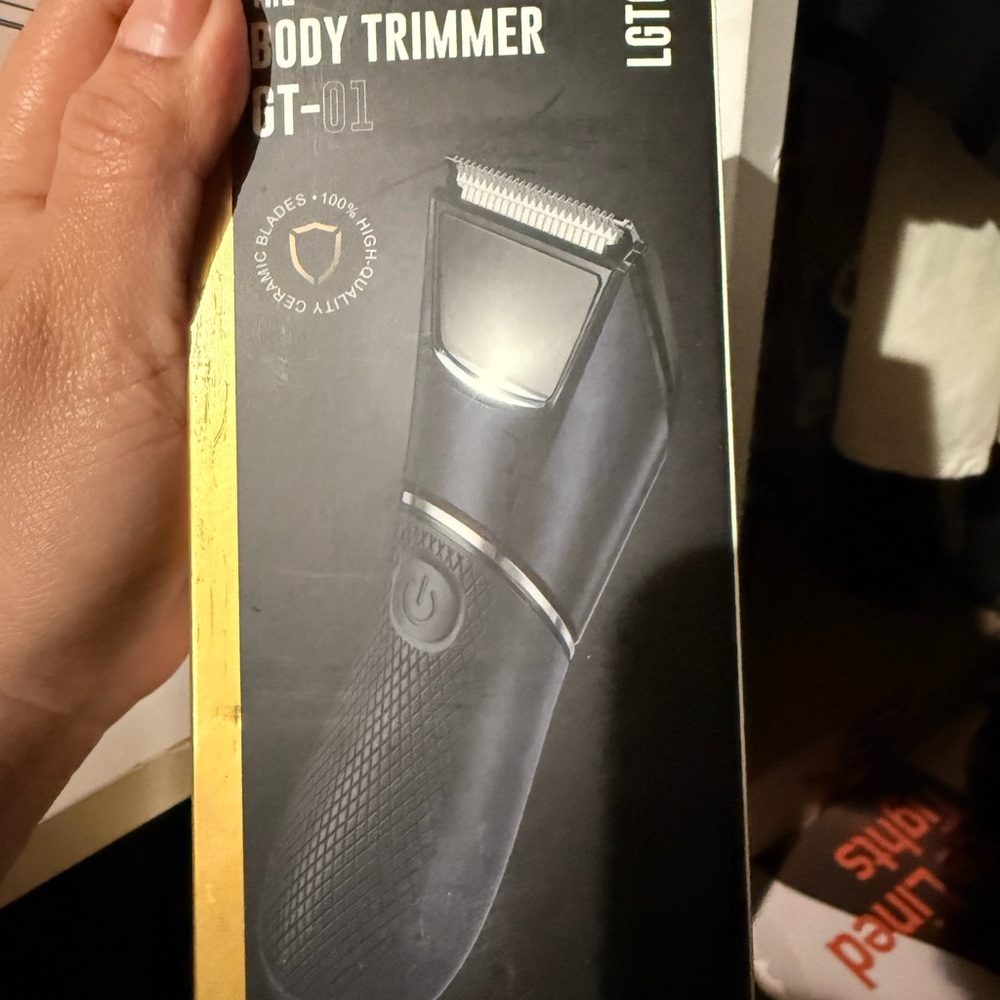 LG Silver and Black Grooming Trimmer